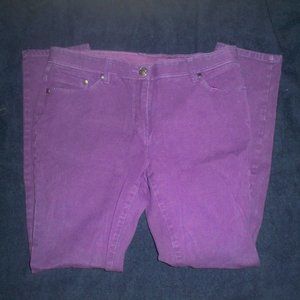 Awesome purple slacks
